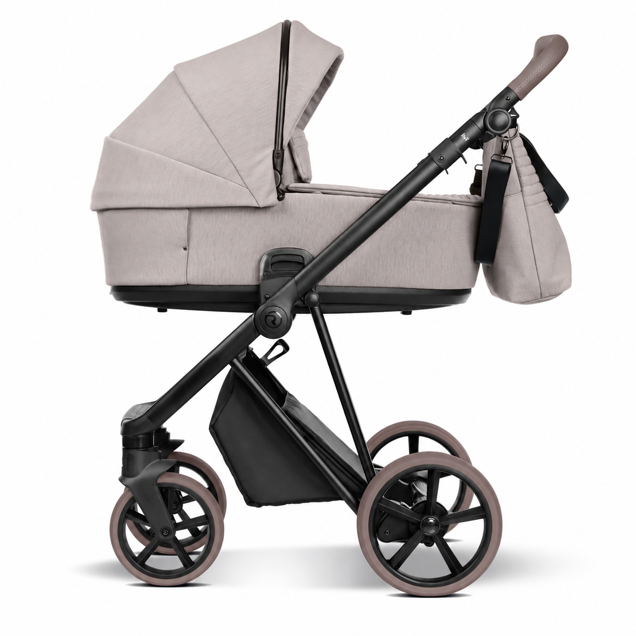 Wózek uniwersalny Roan Ivi 2.0 Dune Silk w wersji głębokiej